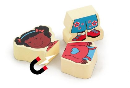 VIGA, Dřevěné magnetické postavičky