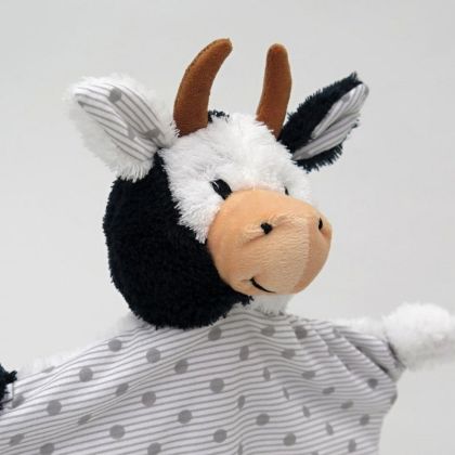 Moravská Ústředna Uzlíkový maňásek Kráva