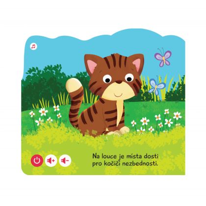 Albi Minikniha s výsekem - Kočka - Kouzelné čtení