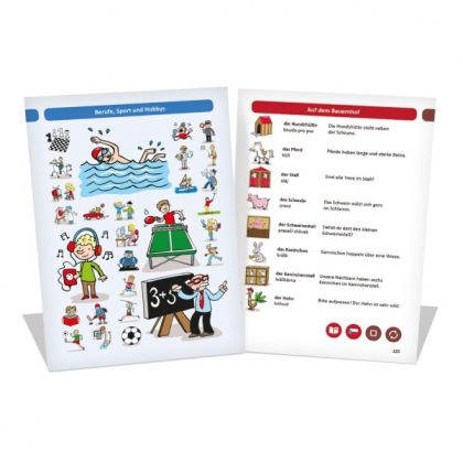 Albi, kniha Německý obrázkový slovník