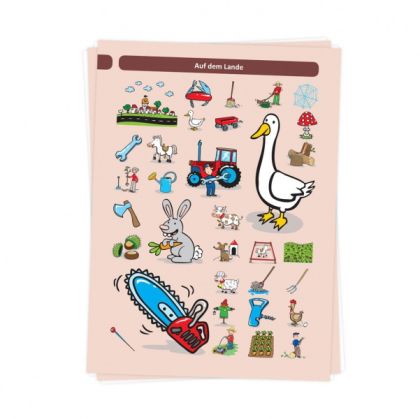 Albi, kniha Německý obrázkový slovník