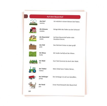 Albi, kniha Německý obrázkový slovník