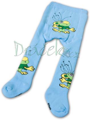 Thermo punčocháče Rákosníček modré