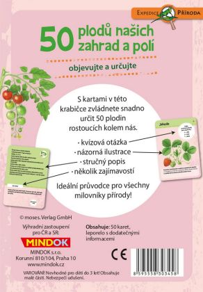 Mindok,  Expedice příroda: 50 plodů našich zahrad a polí