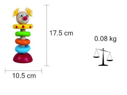 Detoa, Klaun na gumě