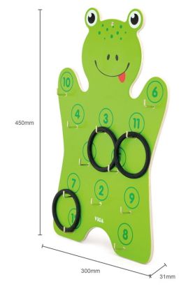 VIGA, Dřevěná nástěnná hra - házení kroužků