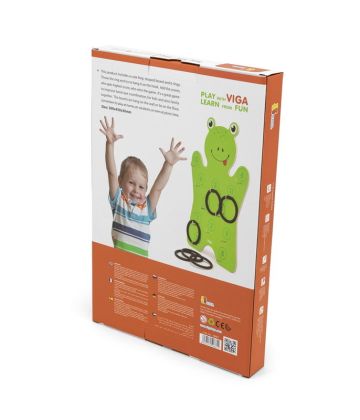 VIGA, Dřevěná nástěnná hra - házení kroužků