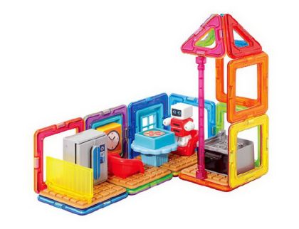 Stavebnice Magformers - MINI robůtek v kuchyni