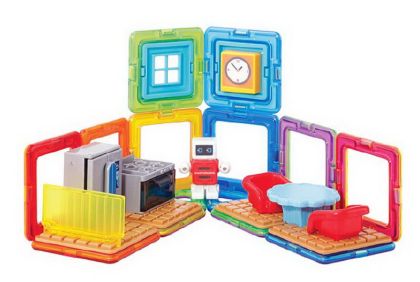 Stavebnice Magformers - MINI robůtek v kuchyni