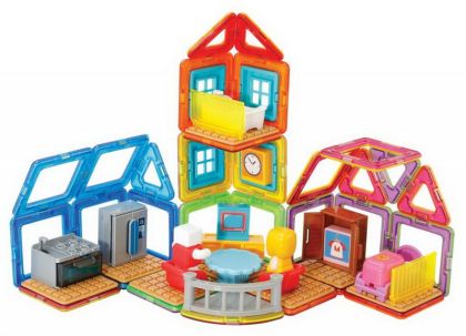 Stavebnice Magformers - MINI robůtek v kuchyni