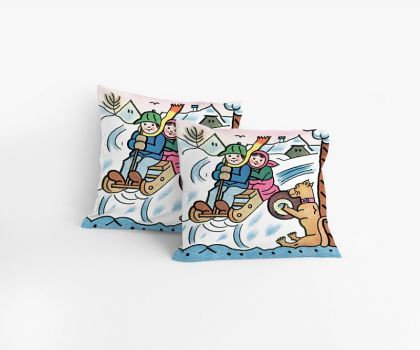 Matějovský, Povlak na polštář Lada Sáňky 40x40