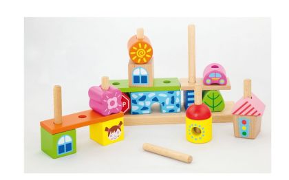 VIGA, Dřevěná stavebnice - město