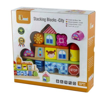 VIGA, Dřevěná stavebnice - město