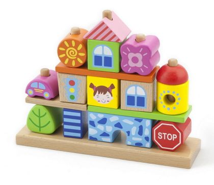 VIGA, Dřevěná stavebnice - město