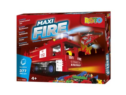 Efko ROTO STAVEBNICE - Maxi FIRE 377 dílků