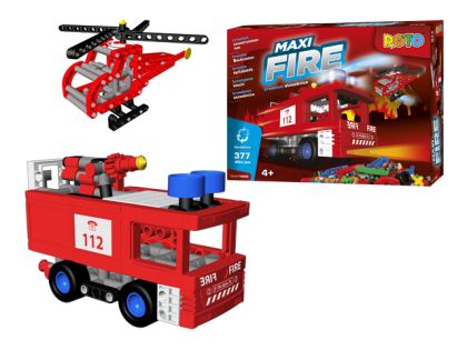 Efko ROTO STAVEBNICE - Maxi FIRE 377 dílků