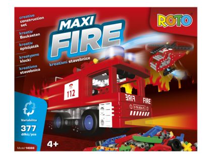 Efko ROTO STAVEBNICE - Maxi FIRE 377 dílků