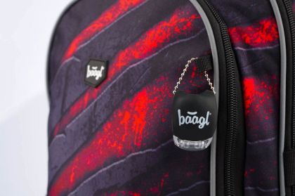 BAAGL Školní batoh Core Láva