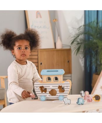 VIGA, Dřevěná vkládačka Noemova archa