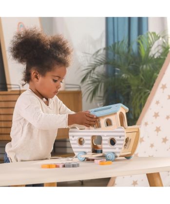 VIGA, Dřevěná vkládačka Noemova archa