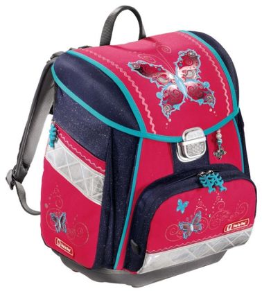 Školní aktovka Step by Step Touch - 5-dílný set,  Motýl, certifikát AGR