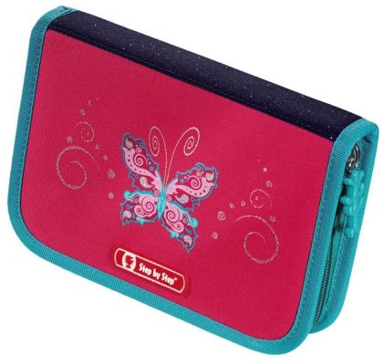 Školní aktovka Step by Step Touch - 5-dílný set,  Motýl, certifikát AGR