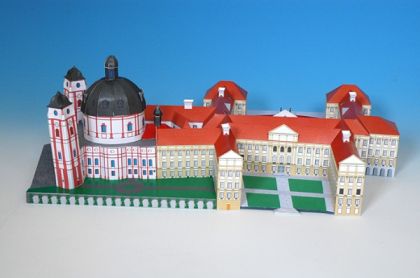 Vystřihovánky - zámek Jaroměřice nad Rokytnou