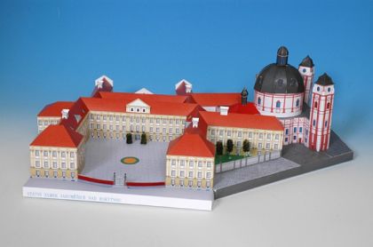 Vystřihovánky - zámek Jaroměřice nad Rokytnou