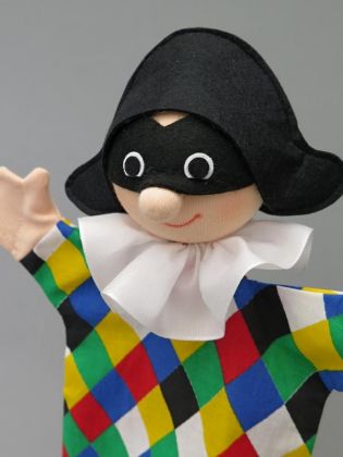 Harlekýn 27cm, maňásek