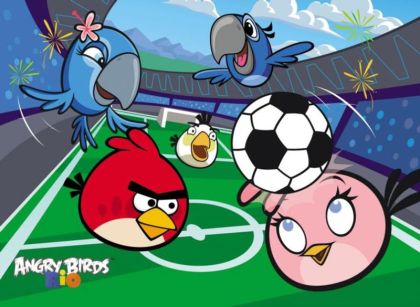 Angry Birds RIO - Puzzle 30 Goool!