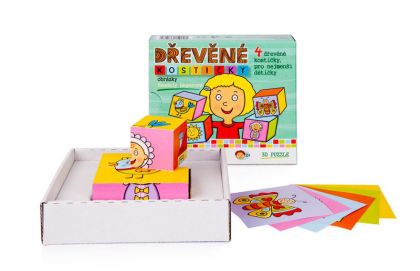 TOPA, Kostky kubus Obrázky, 4ks