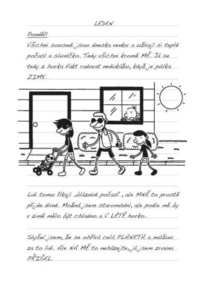 Deník malého poseroutky 13 - Radosti zimy - Jeff Kinney