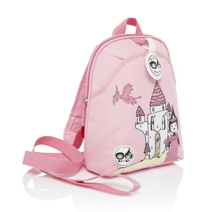 Babymel dětský batoh Daisy Dragon Castle ZIP a ZOE