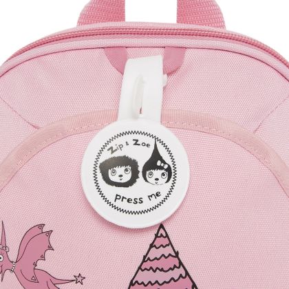 Babymel dětský batoh Daisy Dragon Castle ZIP a ZOE