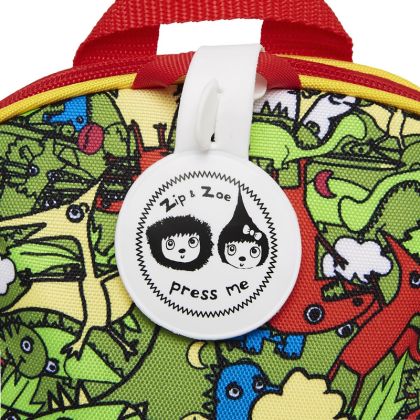 Babymel dětský batoh Dino Multi ZIP a ZOE