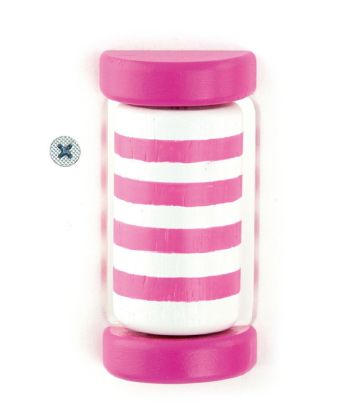 VIGA, Dřevěné chodítko růžové