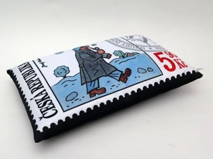 Polštář 30x18cm, Švejk, známka