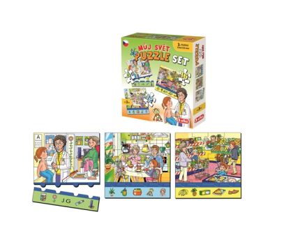 Efko Puzzle set MŮJ SVĚT