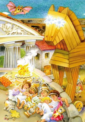 Staré řecké báje a pověsti pro malé děti 2 - Martina Drijverová