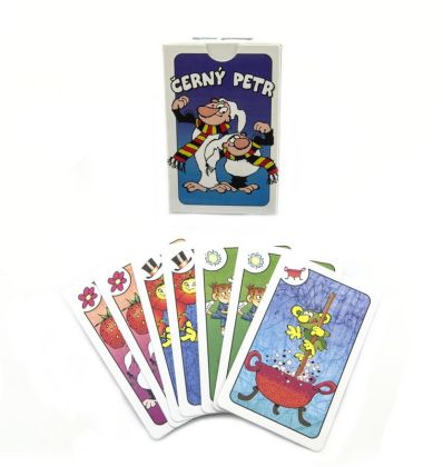 Bonaparte Černý Petr Pojď s námi do pohádky společenská hra - karty v papírové krabičce 6x9x1,5cm