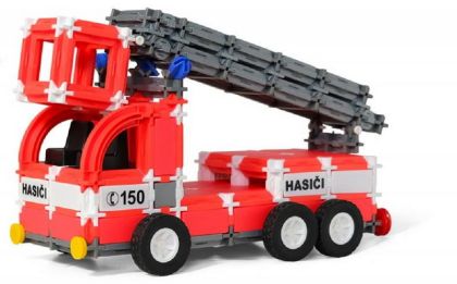 Stavebnice SEVA DOPRAVA Hasiči 545 dílků