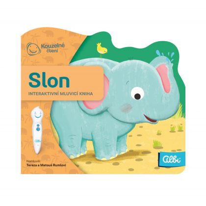 Albi Minikniha s výsekem - Slon - Kouzelné čtení