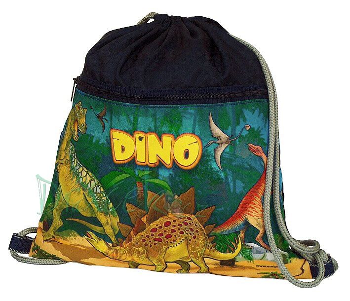Sáček na přezůvky EMIPO TOP LINE 01 Elegant Dino