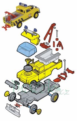 Stavebnice Monti MS 56  Tow Truck