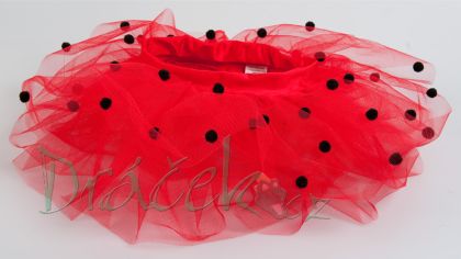 Tylová baletní sukně Beruška vel. M (6-10 let)