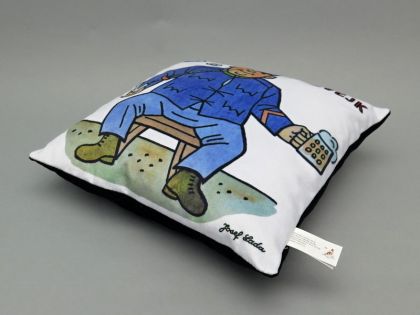 Polštář 25x25cm, Švejk-půllitr