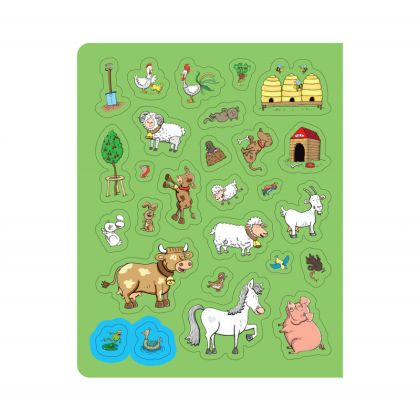 Albi Kouzelné čtení - Samolepková knížka Zvířátka