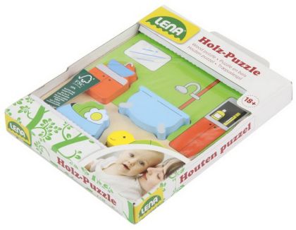 Lena Puzzle dřevěné koupelna