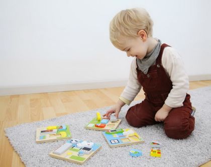 Lena Puzzle dřevěné koupelna