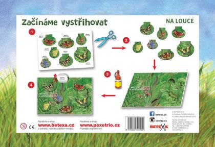 Začínáme vystřihovat - Na louce